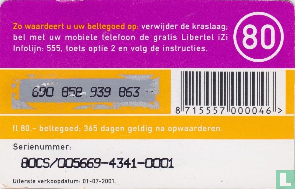 Libertel izi 80