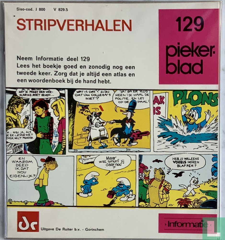 Stripverhalen [piekerblad]