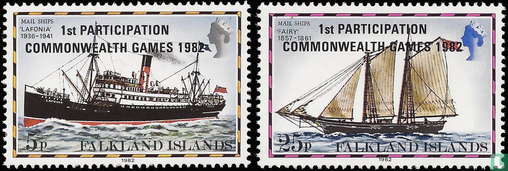 Ship with overprint