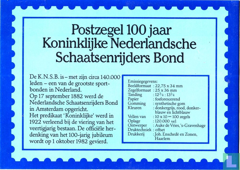 100 jaar KNSB