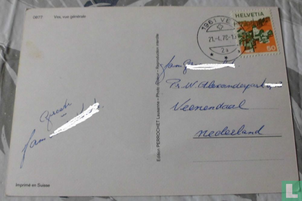 Vex, vue générale