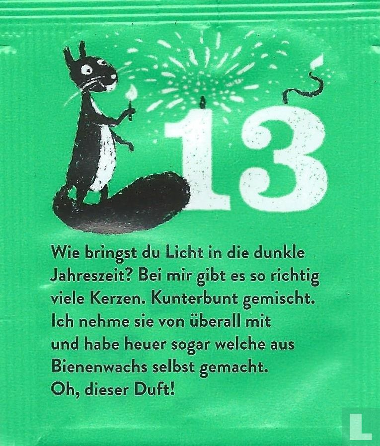 13 Neujahrstee