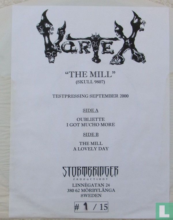 The Mill - Test Pressing