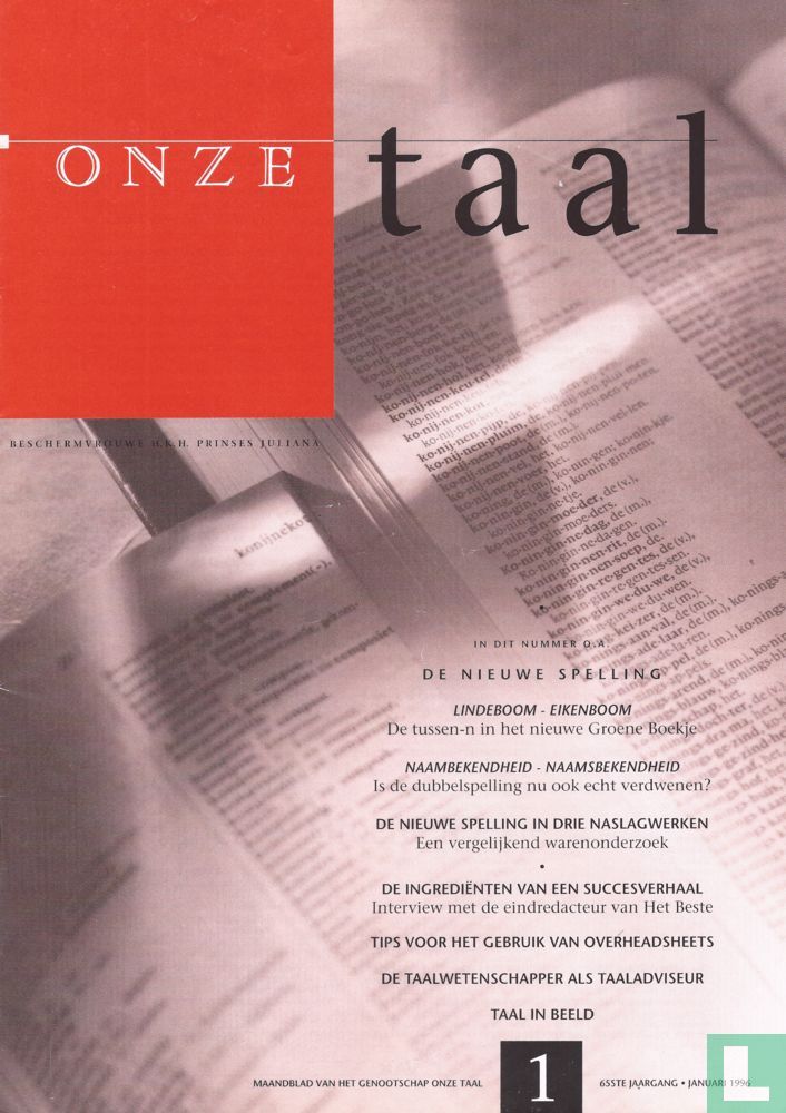 Onze Taal 1