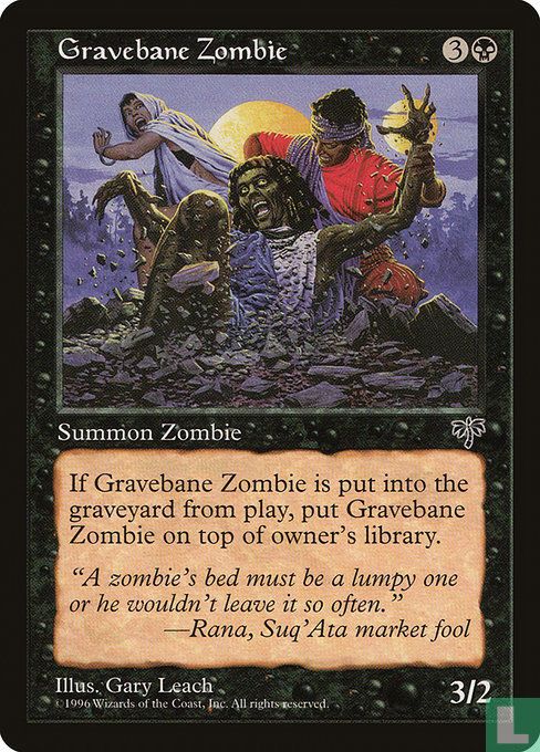 Gravebane Zombie