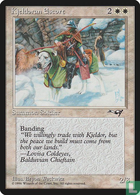 Kjeldoran Escort