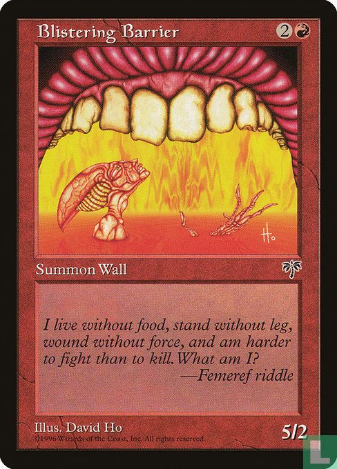 Blistering Barrier