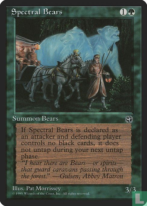 Spectral Bears
