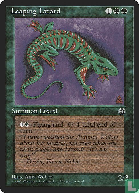 Leaping Lizard