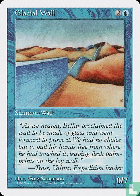 Glacial Wall