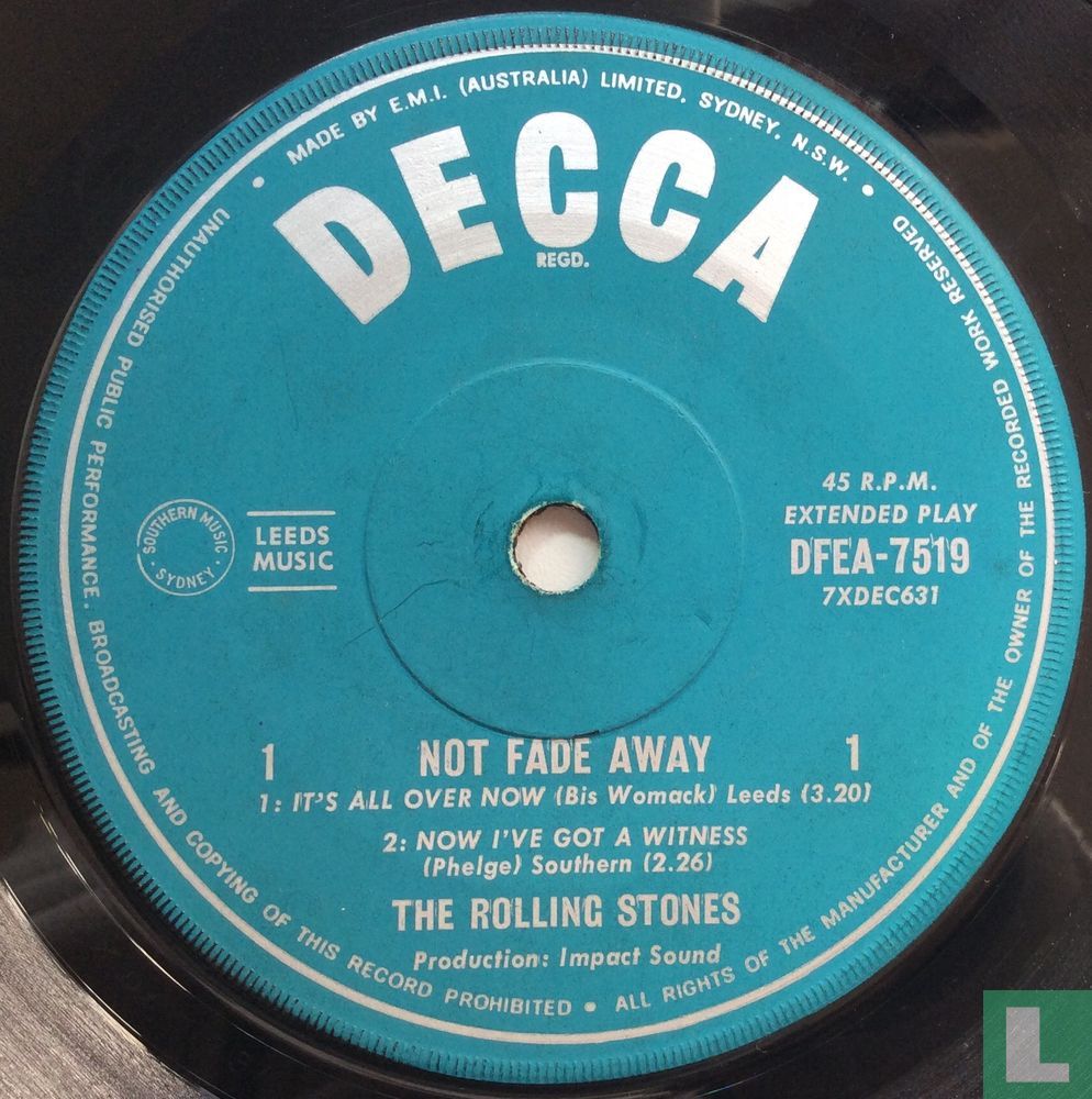 Not Fade Away