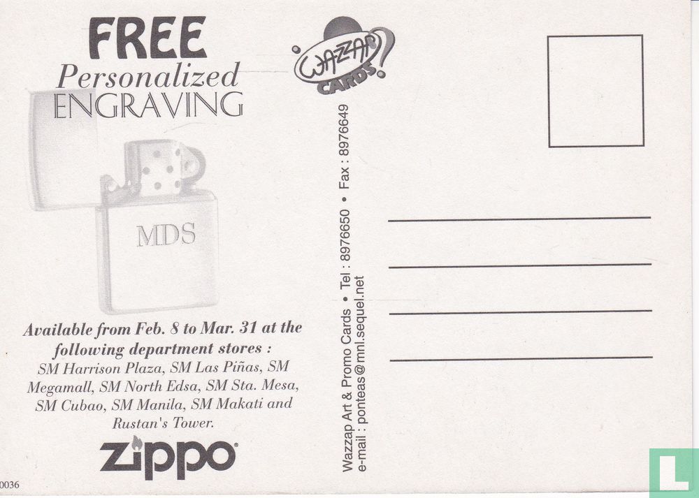 036 - Zippo "Babe"