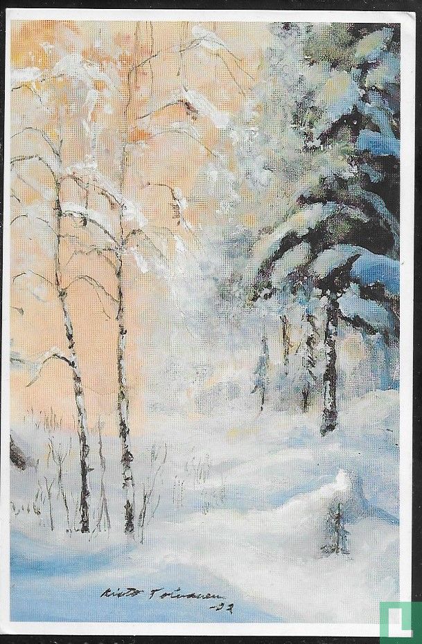 Woud in de sneeuw