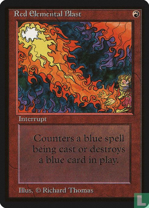 Red Elemental Blast