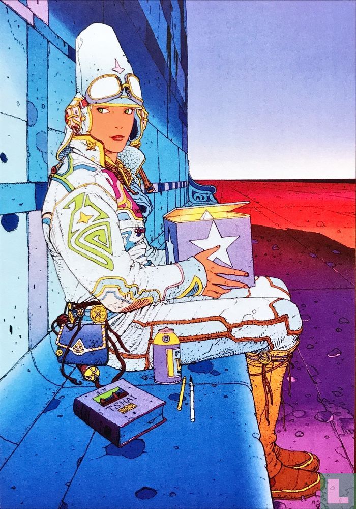 Moebius - Starwatcher (1985) (2019) - Moebius Productions - LastDodo