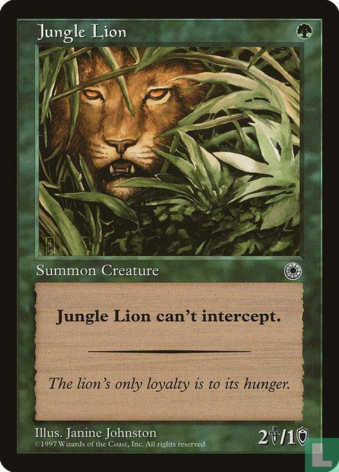 Jungle Lion