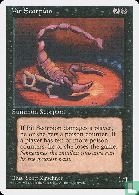 Pit Scorpion