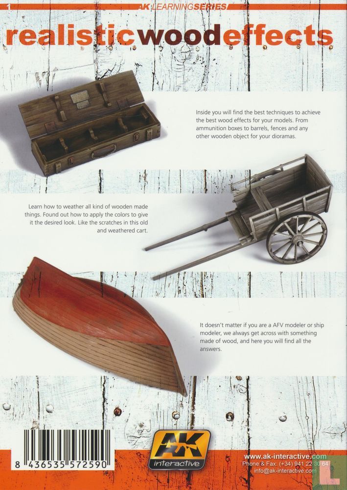 Realistic wood effects