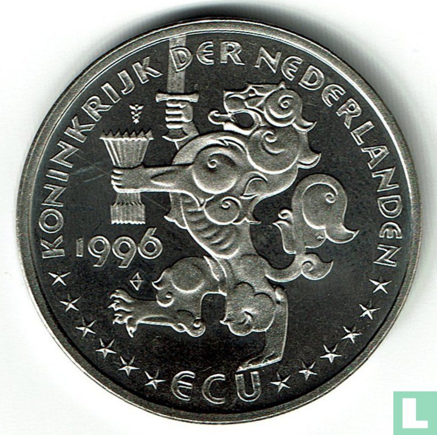Nederland 1 ECU 1996 "Marten Toonder" (koper-nikkel)