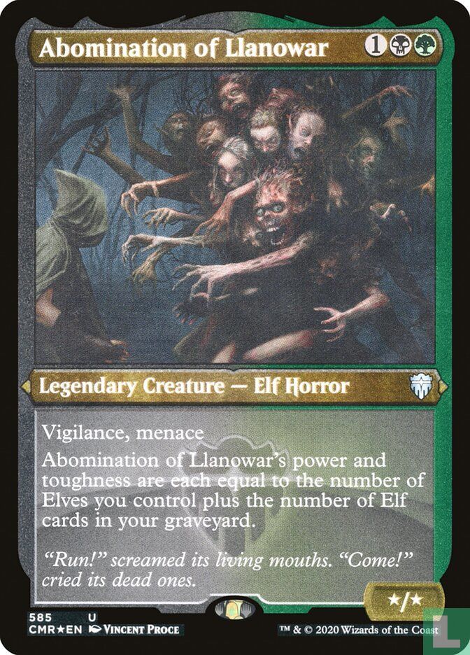 Abomination of Llanowar