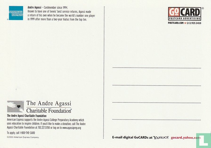 American Express - Andre Agassi