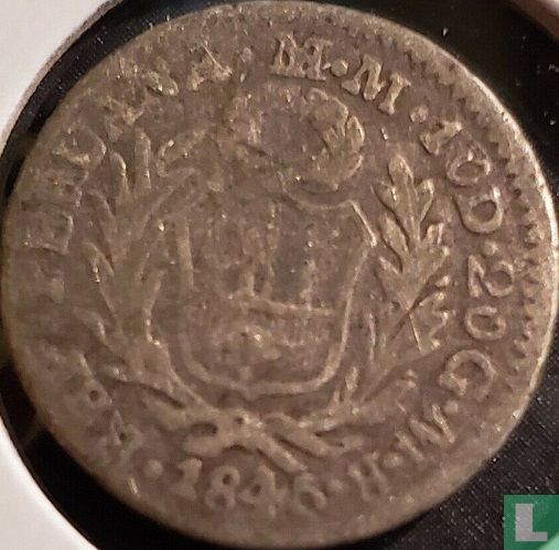 Pérou ½ real 1846