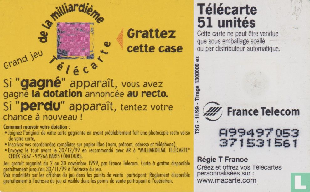 La milliardième
