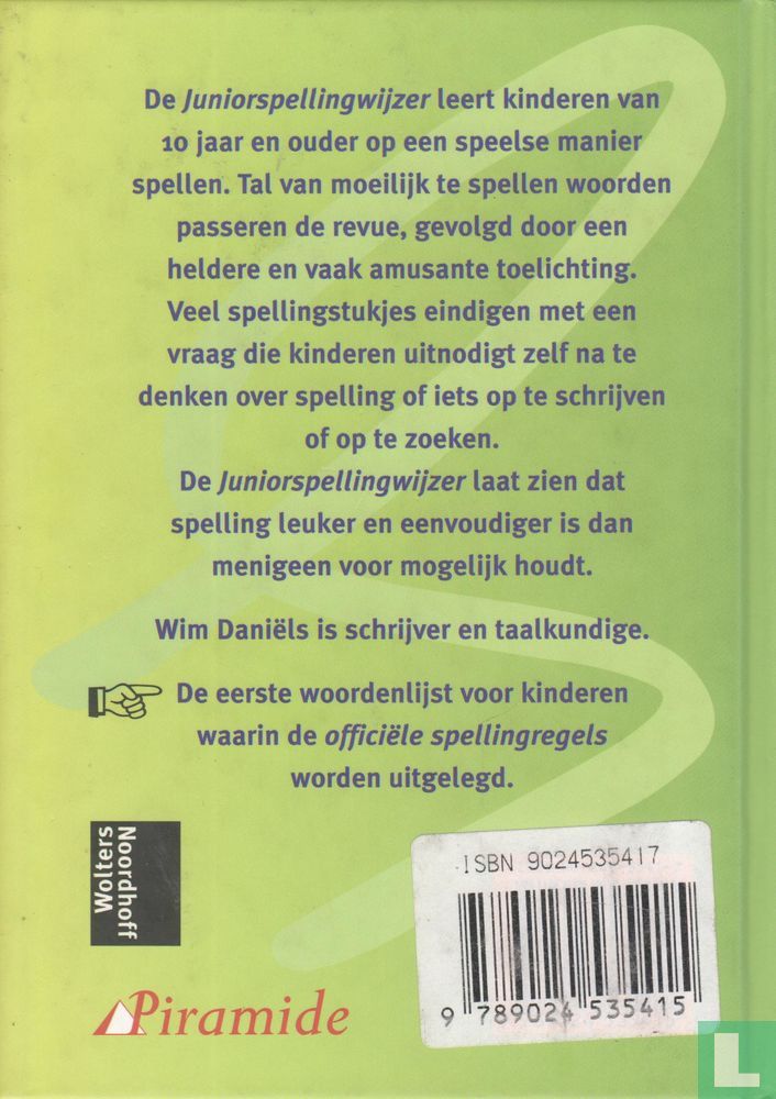 Junior spellingwijzer