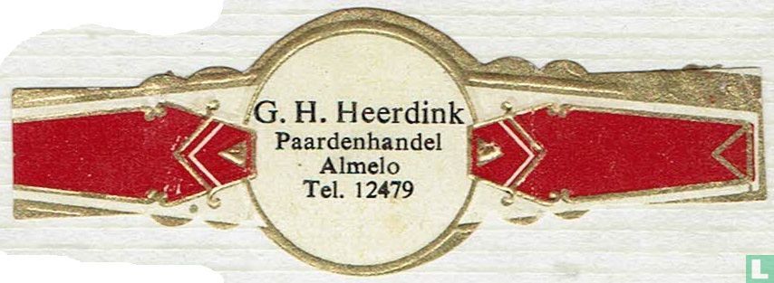 G.H. Heerdink Paardenhandel Almelo Tel. 12479