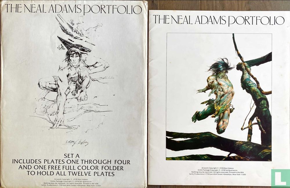 The Neal Adams Portfolio set A 1 (1978) - Portfolio - LastDodo