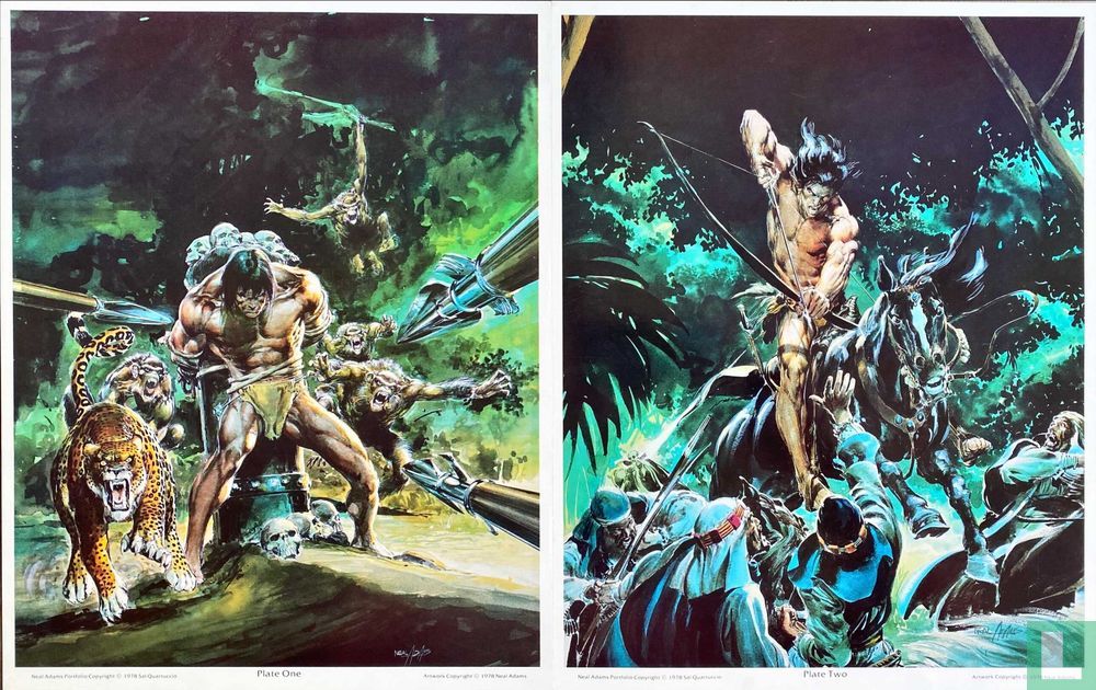 The Neal Adams Portfolio set A 1 (1978) - Portfolio - LastDodo