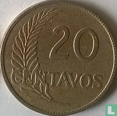 Peru 20 Centavo 1926