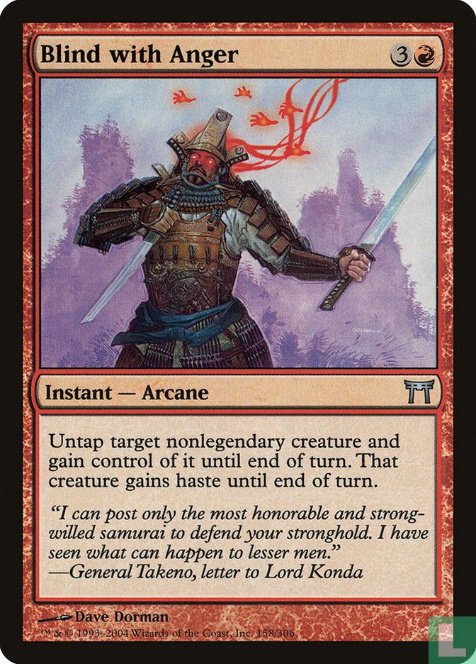 Blind with Anger