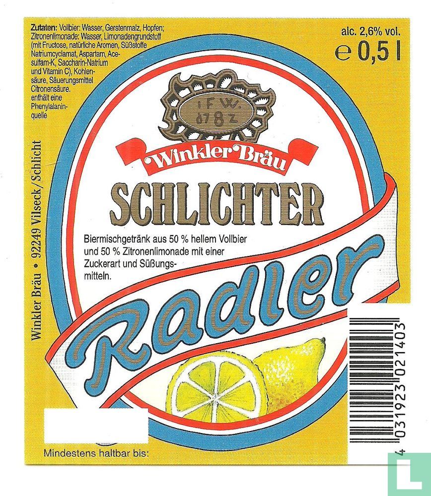 Schlichter Radler