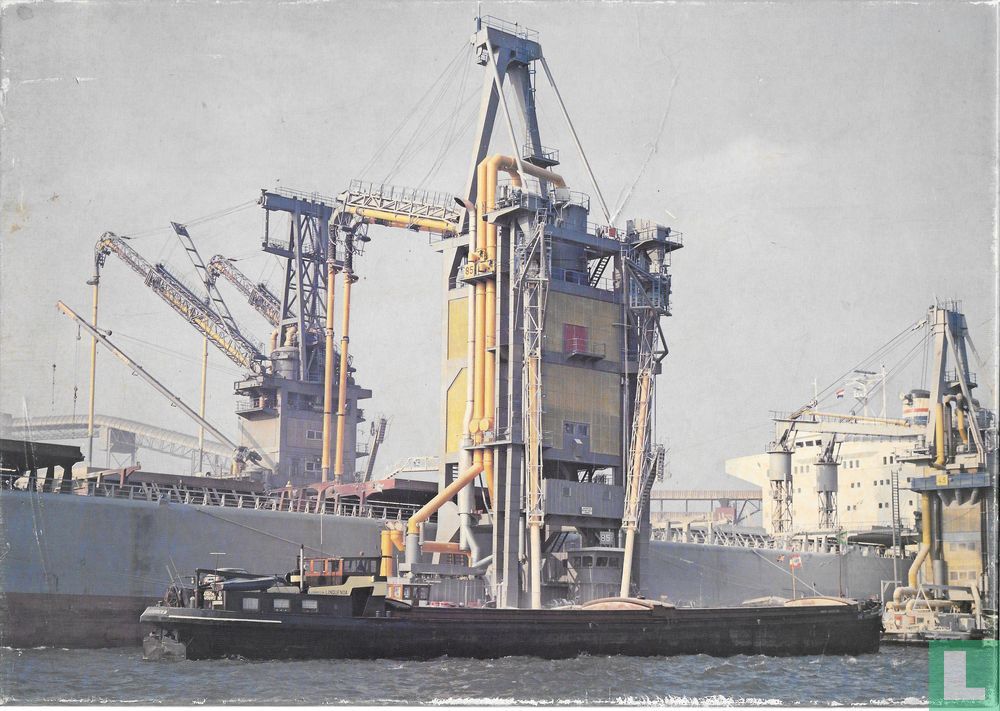 Graanoverslag in Rotterdam