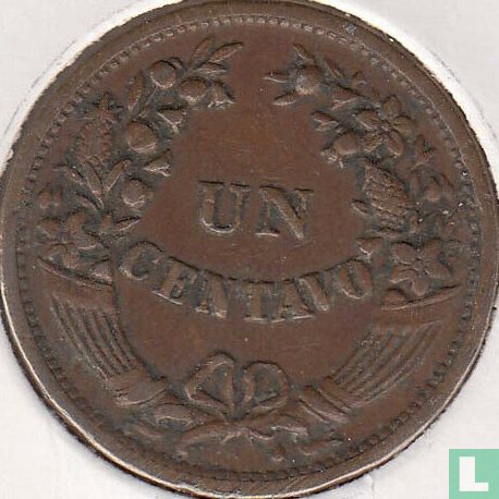 Peru 1 centavo 1937 (type 2)