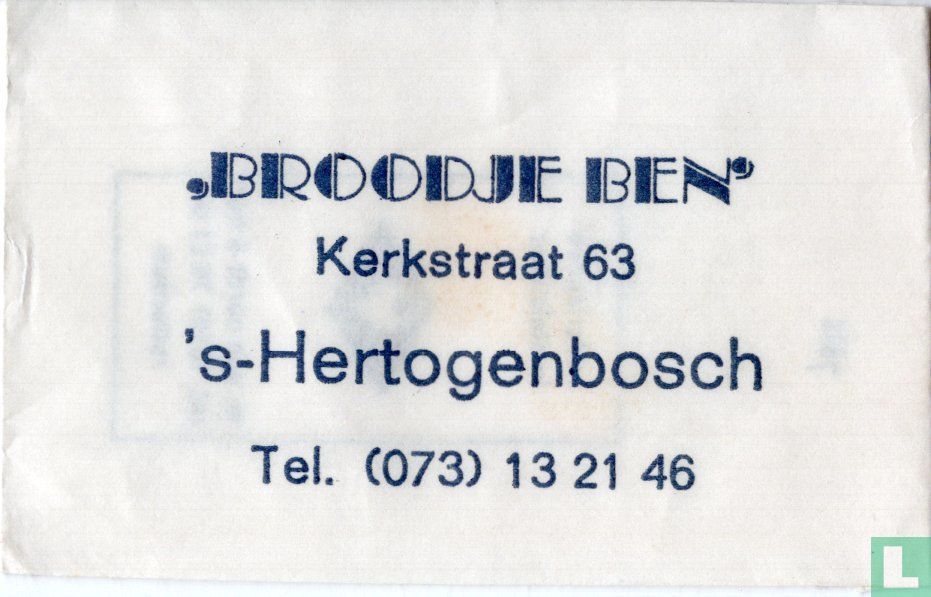 "Broodje Ben"