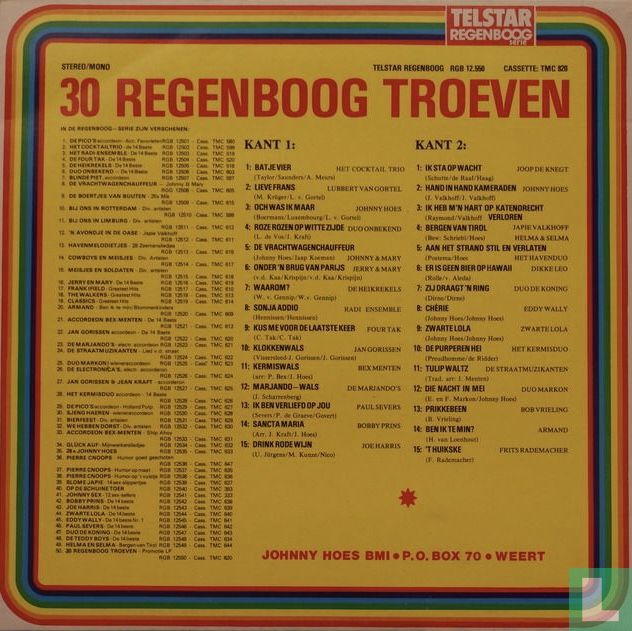 30 Regenboog troeven