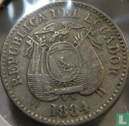Équateur ½ centavo 1884