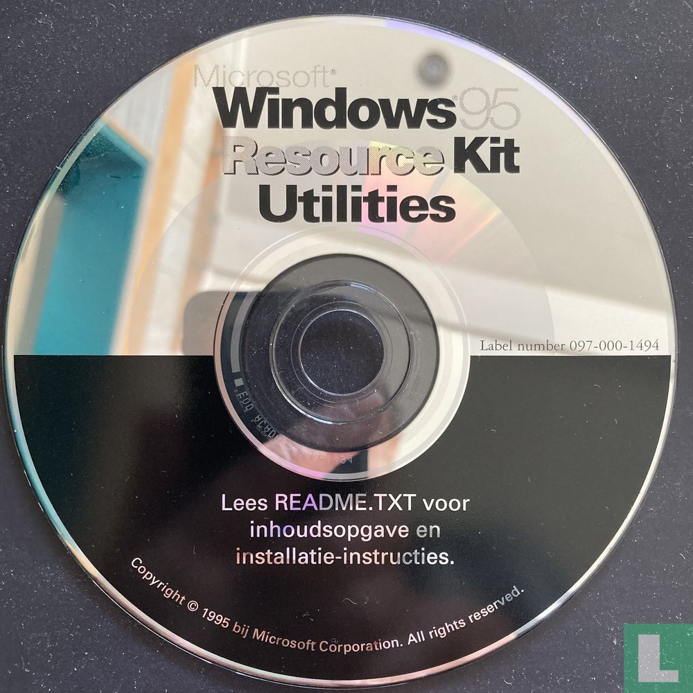 De microsoft windows 95 Resource Kit