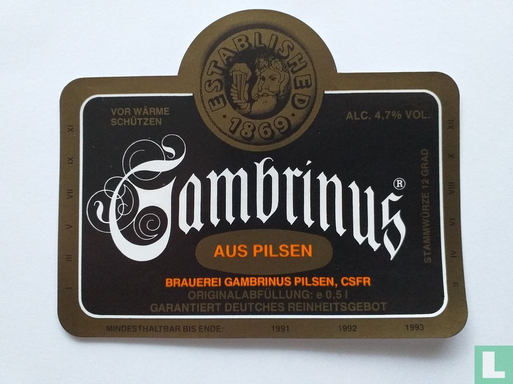 Gambrinus aus Pilsen