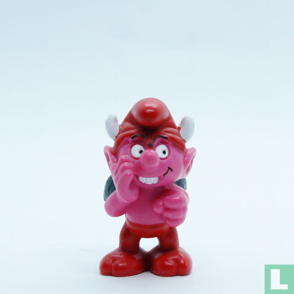 Schtroumpf diable 