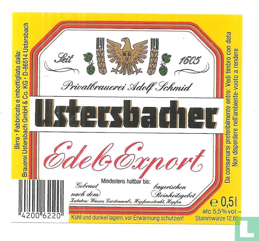Ustersbacher Edel export