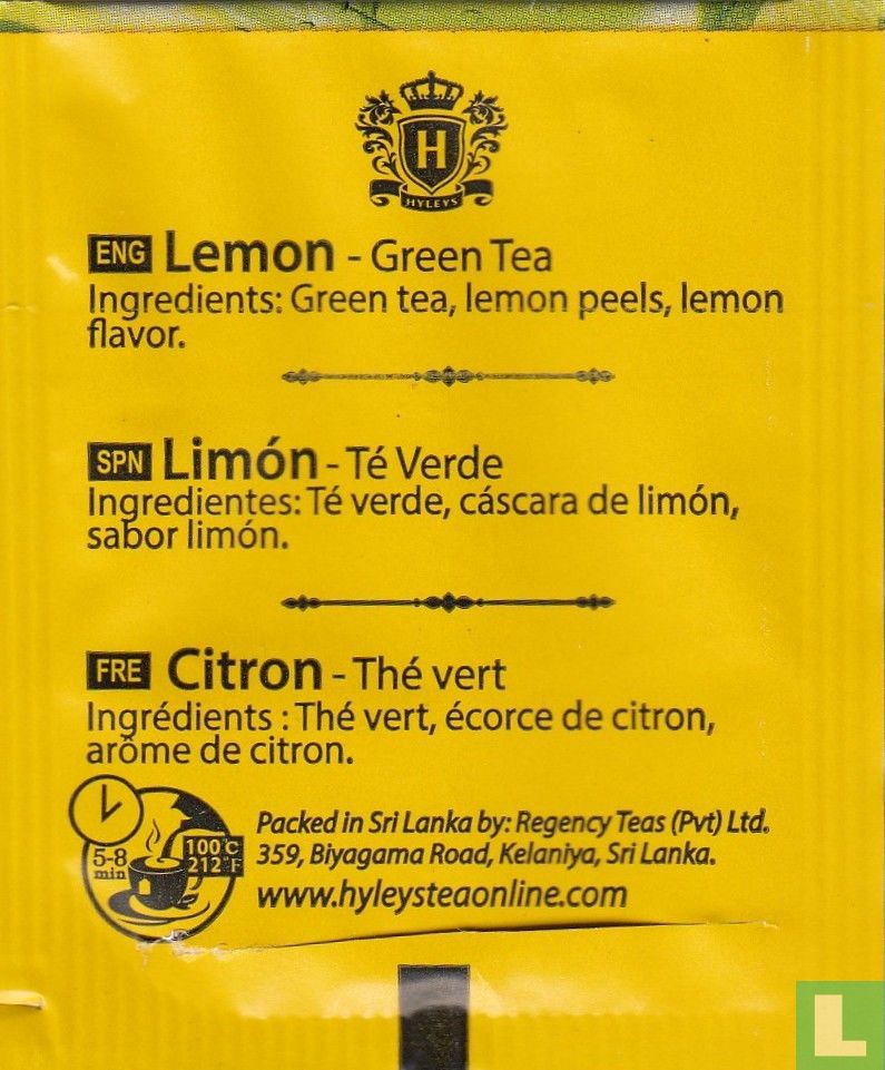 Lemon Green Tea