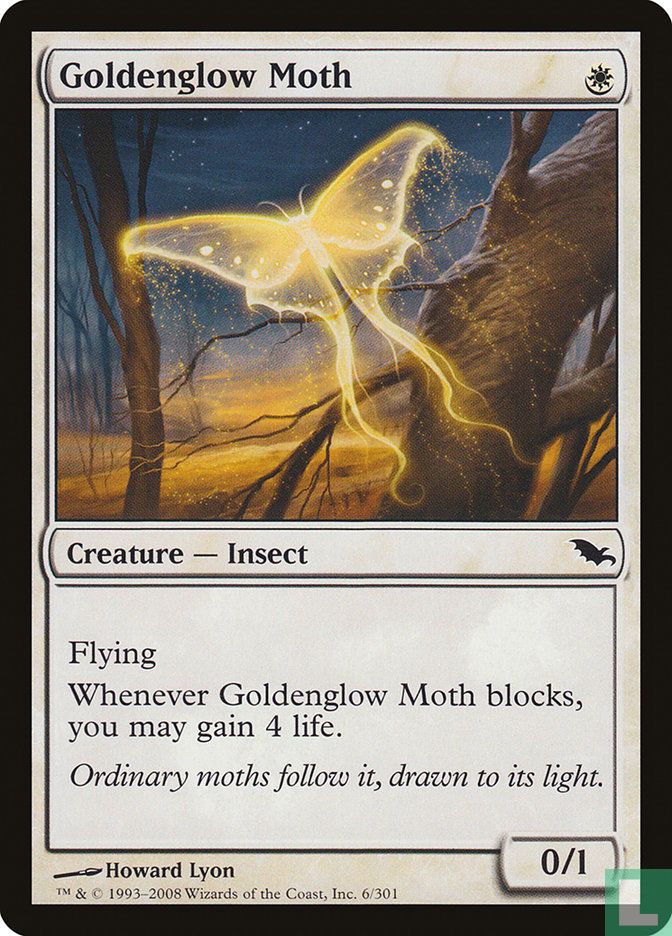 Goldenglow Moth