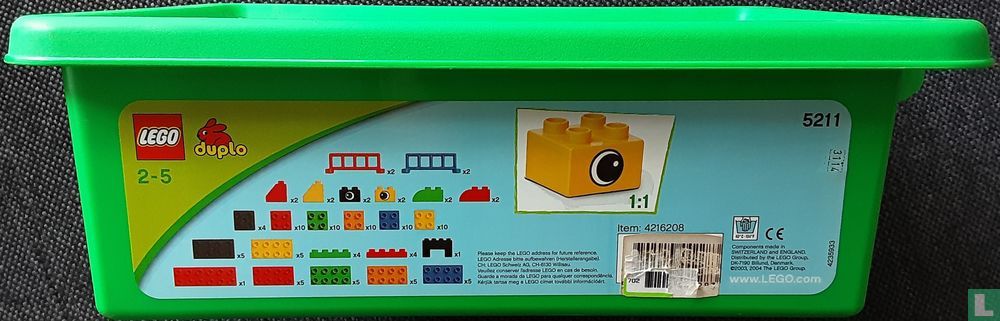 Duplo 5211 Explore half strata box
