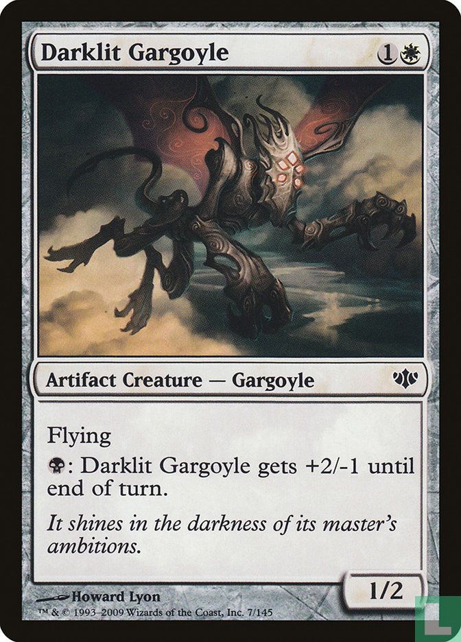 Darklit Gargoyle
