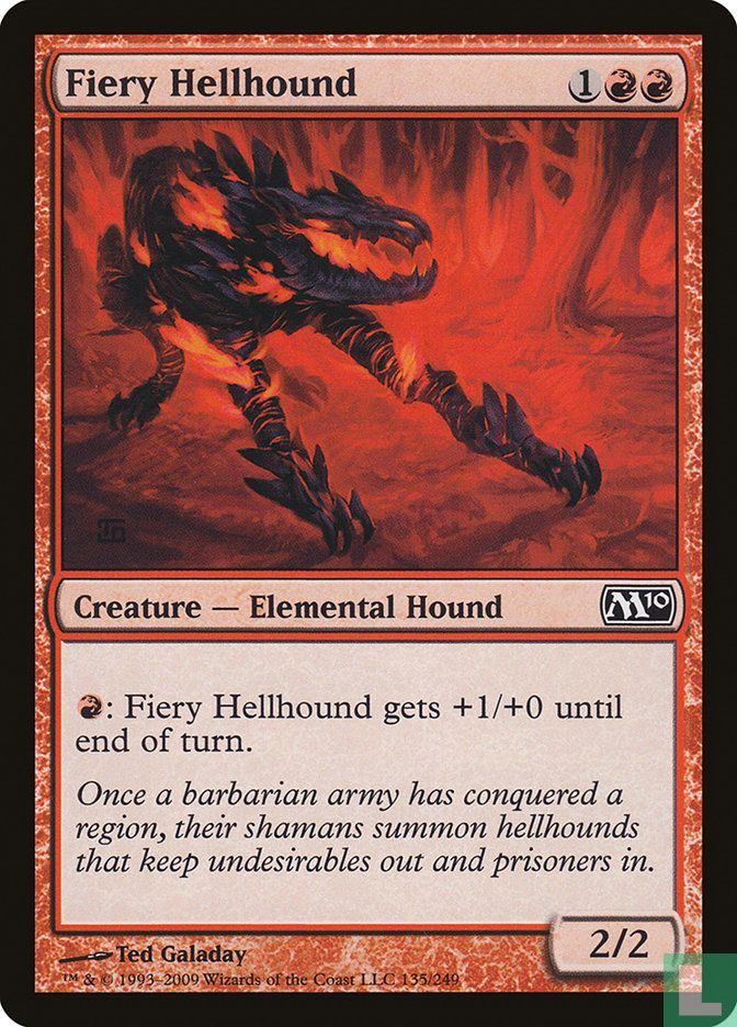 Fiery Hellhound