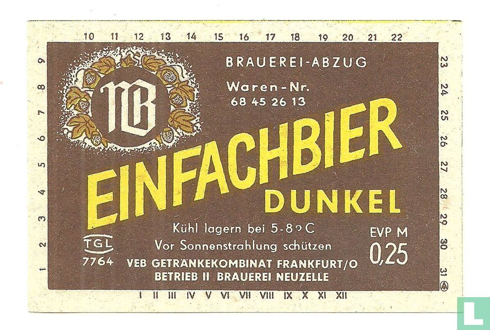 Einfachbier Dunkel