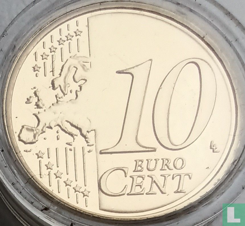 Nederland 10 cent 2012 (PROOF)